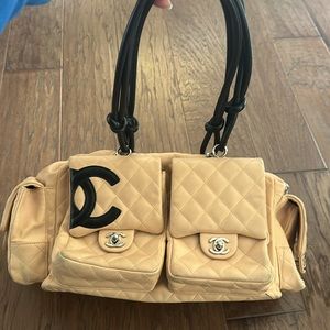 CHANEL quilted Cambon multipocket bag PREOWNED